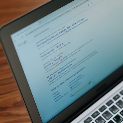 Illustration of a website struggling to appear in Google search results